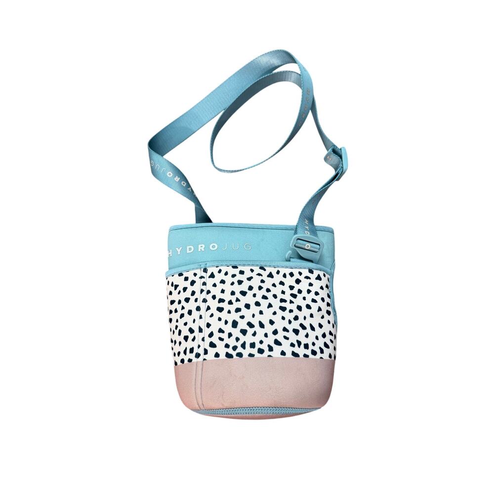 HydroJug Pro Sleeve Tan Cheetah Leopard Print Carrier Strap Pockets Discontinued